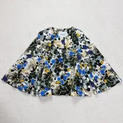 ERDEM アーデム スカイラー ジャケット フレアスリーブ フラワー