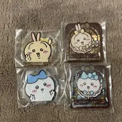 ちいかわ　くじ　ハチワレ＆うさぎ　アクスタ　アクリルバッジ