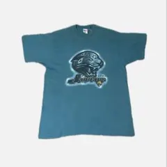 Jacksonville Jaguars Tシャツ ターコイズ　90s usa製