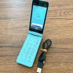 au GRATINA KYF42 ライトブルー SIMロック解除済