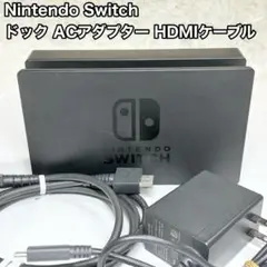 Nintendo Switch ニンテンドースイッチ 任天堂 ドック セット