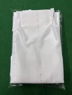 ホワイト　幅100cm丈198cm 2枚組　レースカーテン　訳あり