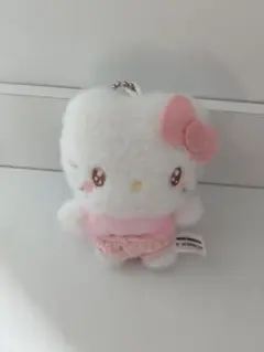 ハローキティ ぬいぐるみ キーチェーン付き