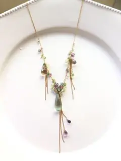 Sweet peaネックレス
