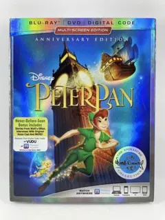 Disney 北米版 ピーターパン Blu-ray＋DVD