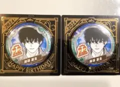 SAKAMOTO DAYS バースデー缶バッジ 2024 勢羽 夏生 2点