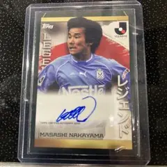 中山雅史 カード セット 中山雅史 サイン入りカード J.LEAGUE LEGENDS - メルカリ