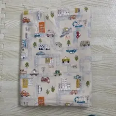 はたらくくるま柄の生地