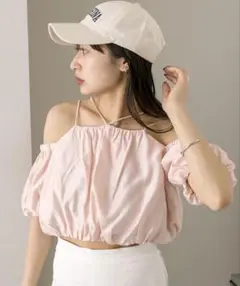 mline オフショル2WAYブラウス