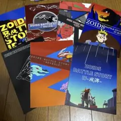 ゾイドバトルストーリー　ゾイド公式ファンブック　全巻セット　ピンバッチ　DVD ゾイドバトルストーリー ゾイド公式ファンブック 全巻セット