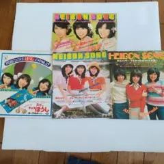キャンディーズ　歌本切り抜き4枚