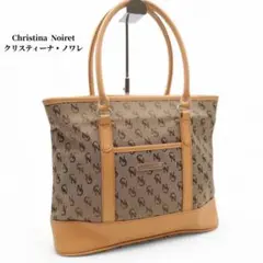 【美品】クリスティーナ▪ノワレ トートバッグ レディース A4収納可 肩掛け