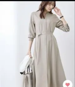 ROPÉ PICNIC 配色アソートシャツワンピース
