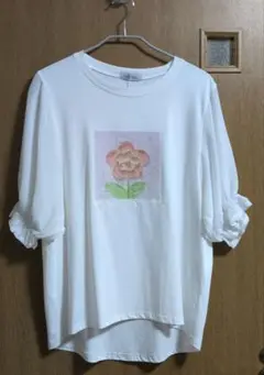 JAYRO 花柄Tシャツ 白
