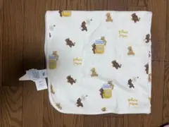 【新品未使用】ジェラートピケ　くま柄 おくるみ