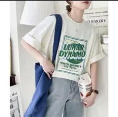 Javaコラボ ピグメントビッグツアーロゴプリントTシャツ クラシカルエルフ