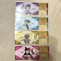 名探偵コナン　特典　クリアカード　ビュッフェ　ホテルニューオータニ　4枚セット