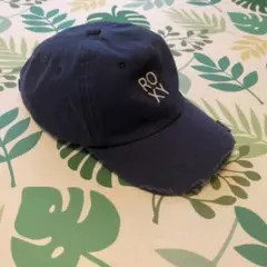 ROXY帽子ダメージ加工