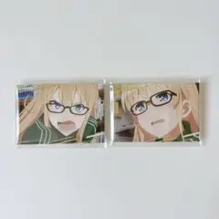 冴えない彼女の育てかた 冴えカノ スクエア 缶バッジ 澤村・スペンサー・英梨々