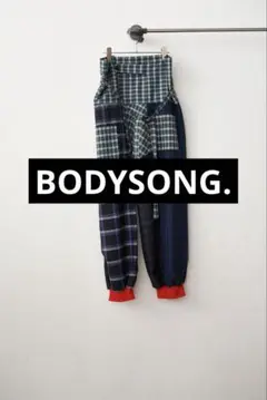 FWPPLAID BODYSONG. ユニセックス ワイドパンツ
