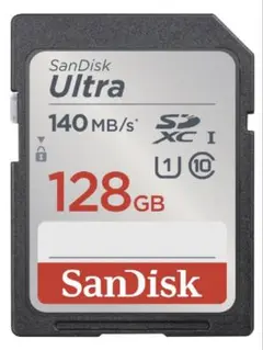 SanDisk　Ultra SDXCメモリカード　SDカード　128GB