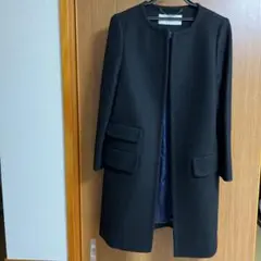 美品・アドーア・ノーカラーコート