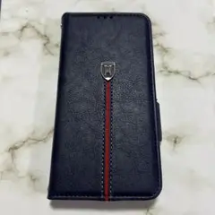 Xperia 10 IV ケース 手帳型 カバー ブルー ネイビー