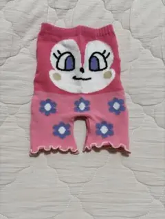 BANDAI キッズ腹巻付きスパッツ　90〜95 ドキンちゃん　ピンク