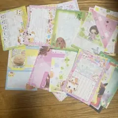 平成レトロ　バラメモ紙セット
