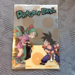ドラゴンボールクリアファイル2枚＋ステッカー付　1番くじ