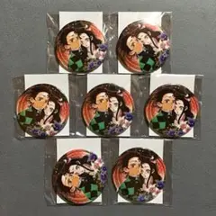 鬼滅の刃 竈門炭治郎 禰豆子 コレクション缶バッジ 7個セット