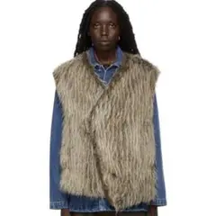 namacheko Vest ナマチェコ　ベスト ナマチェコ NAMACHEKO 21AW BIKER DENIM VESTバイカーデニムZIP