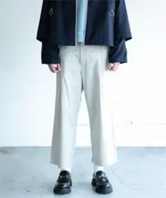 shiki tokyo 1 tuck wide pants 1タックワイドパンツ