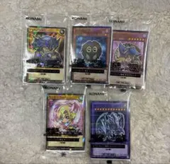 セブンイレブン　遊戯王カード　全5種 セット　ハイチュウ