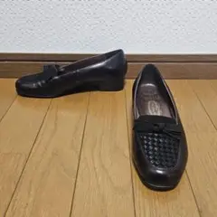 極美品☆ 銀座ヨシノヤ FINETT ローファー リボン