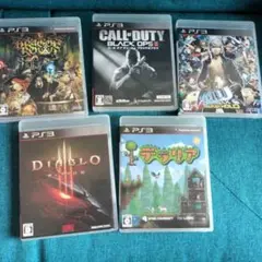 PS3ゲーム5本セット　対戦/協力ゲームメイン
