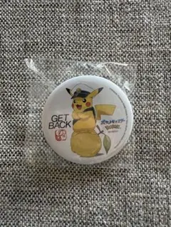 ピカチュウ 缶バッジ GET BACK