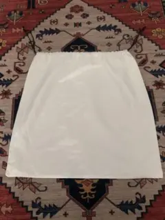 ホワイトキャンバス巾着袋 中型