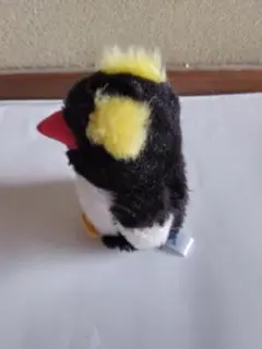 ペンギン ぬいぐるみ 黒白黄色