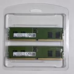 SUMSUNG 8GB×2 DDR5メモリ PC5-4800 サムスン