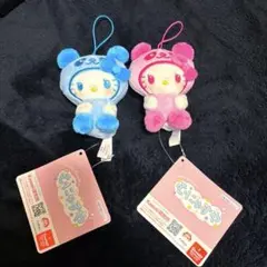 ハローキティ むにゃすやマスコット 2種