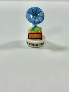 フランス製 ミニフィギュリン置 Mini Figurine 【蓄音機】