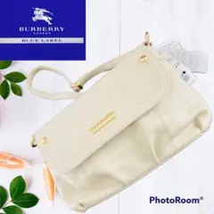 ☆新品タグ付き☆BURBERRY BLUE LABEL ショルダーバッグ レザー