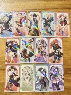 原神 有馬温泉 限定 キャラカード 13枚セット♪