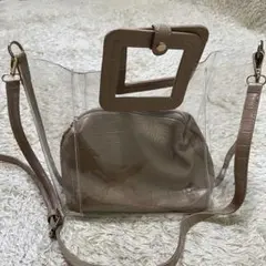 バッグ ハンドバッグ ショルダーバッグ ビニール 透け ポーチ