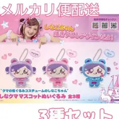 【メルカリ便配送】しなこ しなクマ マスコット ぬいぐるみ 3種セット