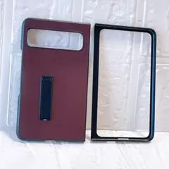 Google pixel Fold ケース ワインレッド