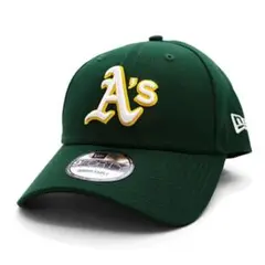 NEW ERA オークランド アスレチックス　キャップ　グリーン