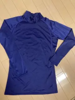 TIGORA ネイビー ハイネック アンダーシャツ M