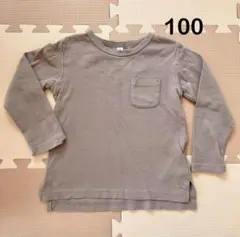 No.358 トップバリュー　長袖Tシャツ　100